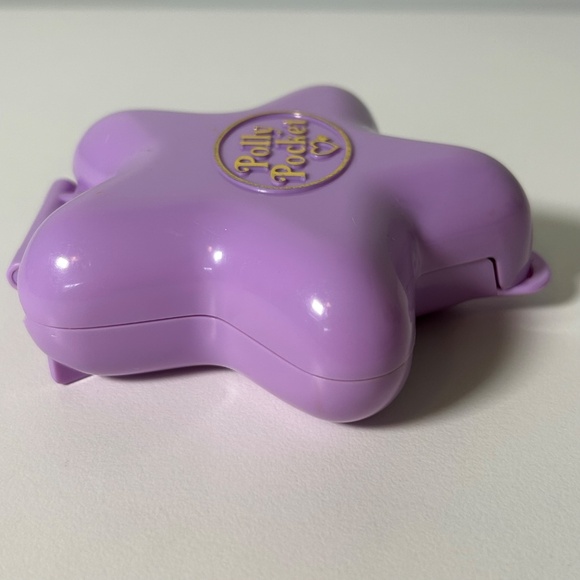 Vintage 90s Bluebird Polly Pocket Fairy Glade Fantasy Compact Set + 1 Figure (21 - Picture 6 of 14